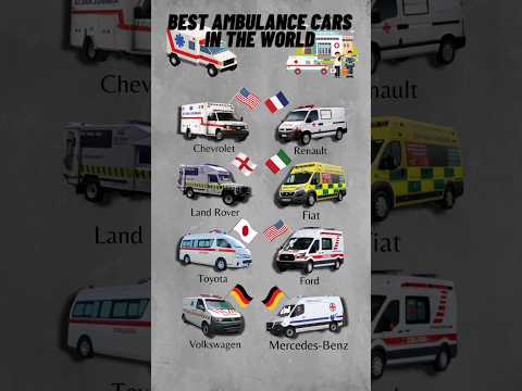 Black And Yellow Ambulance