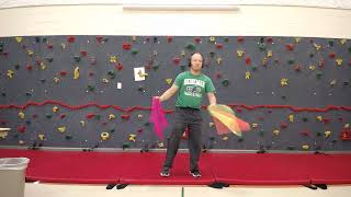 Learn How to Juggle Waterfall/Scarves Level 5