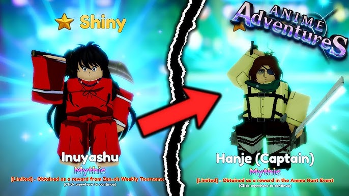 All Secret Evolutions in Anime Adventures