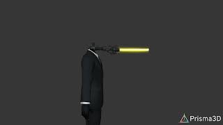 laser man test