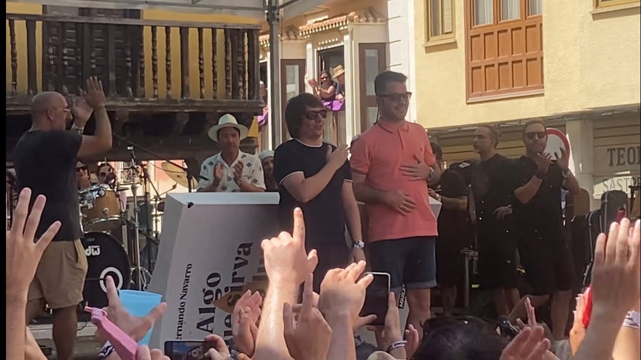 Homenaje a Supersubmarina (Chino y Jaime) en la Plaza del Trigo @ Sonorama 2024