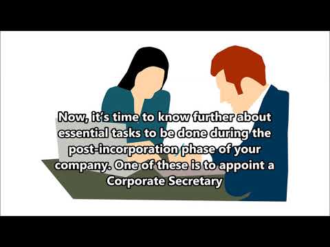 Appointing a Corporate Secretary for Newly Setup Company in Singapore