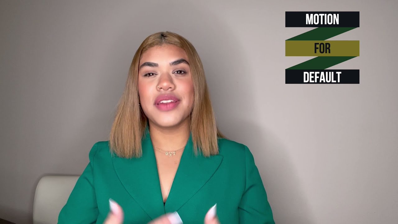 Motion for Default | TCLF Glossary of Legal Terms