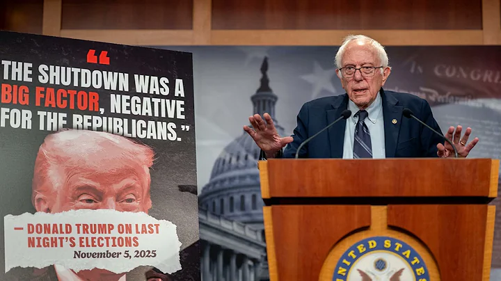 Sanders calls out 8 Senate Democrats for very, very bad vote on government funding measure