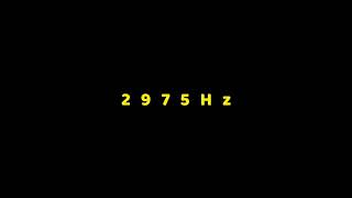 2975Hz tone