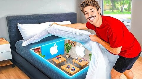 I Built a SECRET Apple Store In My House!