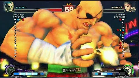 Daigo [Ryu] vs Bonchan [Sagat] SSF4 Japanese Online Ranked Matches - TRUE-HD