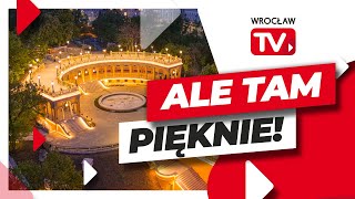 Bastion Sakwowy w wieczornym wydaniu. Testowali oświetlenie obiektu | Wrocław TV
