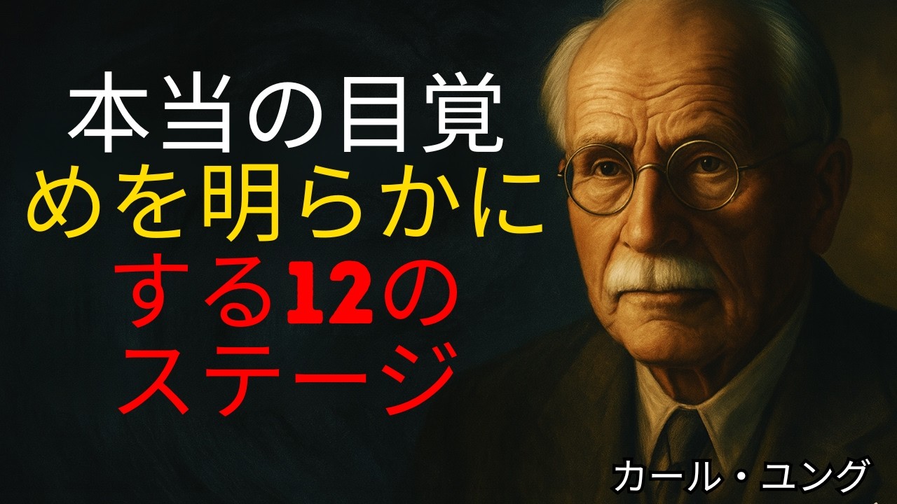 【スピリチュアル覚醒の真実を暴く】ユング心理学が導く12の主要ステージとは｜カール・ユング｜魂の目覚め｜自己理解