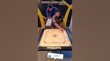 How to play carrom difficult point For Beginners carrom tips and tricks shot #shorts #viralcarrom