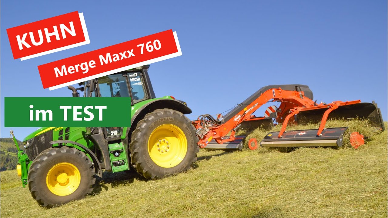 KUHN Merge Maxx 760 im TEST: Landforst|Technik & Landtechnik Murtal | Fahrbericht