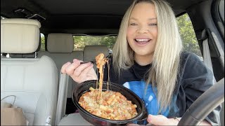 Trying Olive Garden's Five Cheese Ziti for the FIRST TIME!