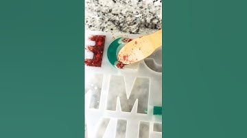 resin ‘D ‘ letter | resin for beginners |DIY Resin #shorts #resinframe #resinart #love #shorts #diy