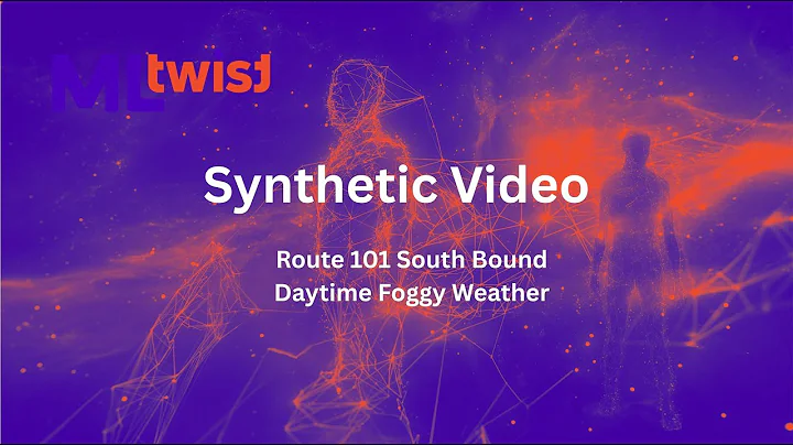 MLtwist Synthetic Data | Route 101 Southbound – Daytime Foggy Driving (15s)