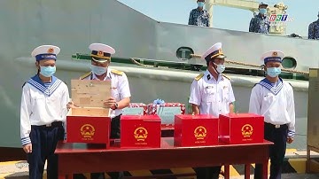 Bầu cử sớm tại Liên doanh Vietsovpetro và lực lượng Hải quân- Cảnh sát biển làm nhiệm vụ trên biển