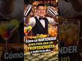 Bartender que cobra 10x más que sus competidores