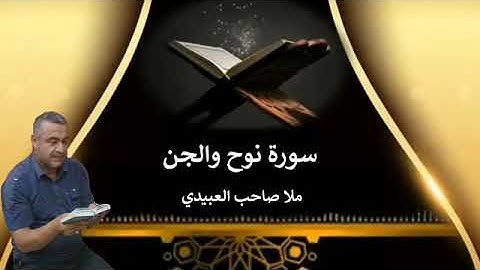 سورة نوح والجن ٠هديتى إلى أرواح إمواتكم اخوانى واخواتى الأطهار ٠ملا صاحب العبيدى
