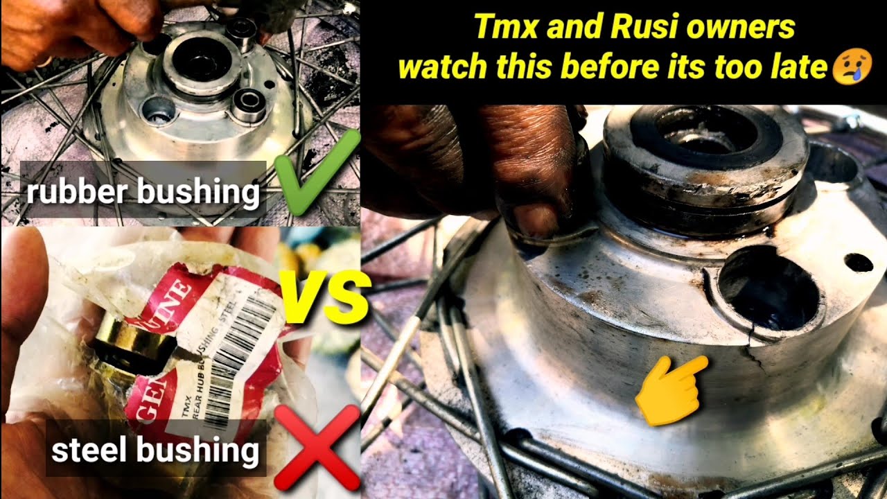 Steel bushing wag mo na subukan magsisisi ka lang rusi at Tmx 155 owners must watch