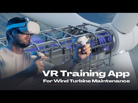VR Training App  For Wind Turbine Maintenance by Innowise - video from Innowise