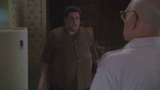 The Sopranos - Uncle Jr whacks Bobby Bacala for eating his manicotti