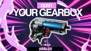 Intro to Airsoft Teching how to open a gearbox
