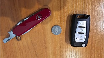 SsangYong Tivoli / Korando / Musso Key Fob Battery Replacement - EASY DIY with Victorinox knife