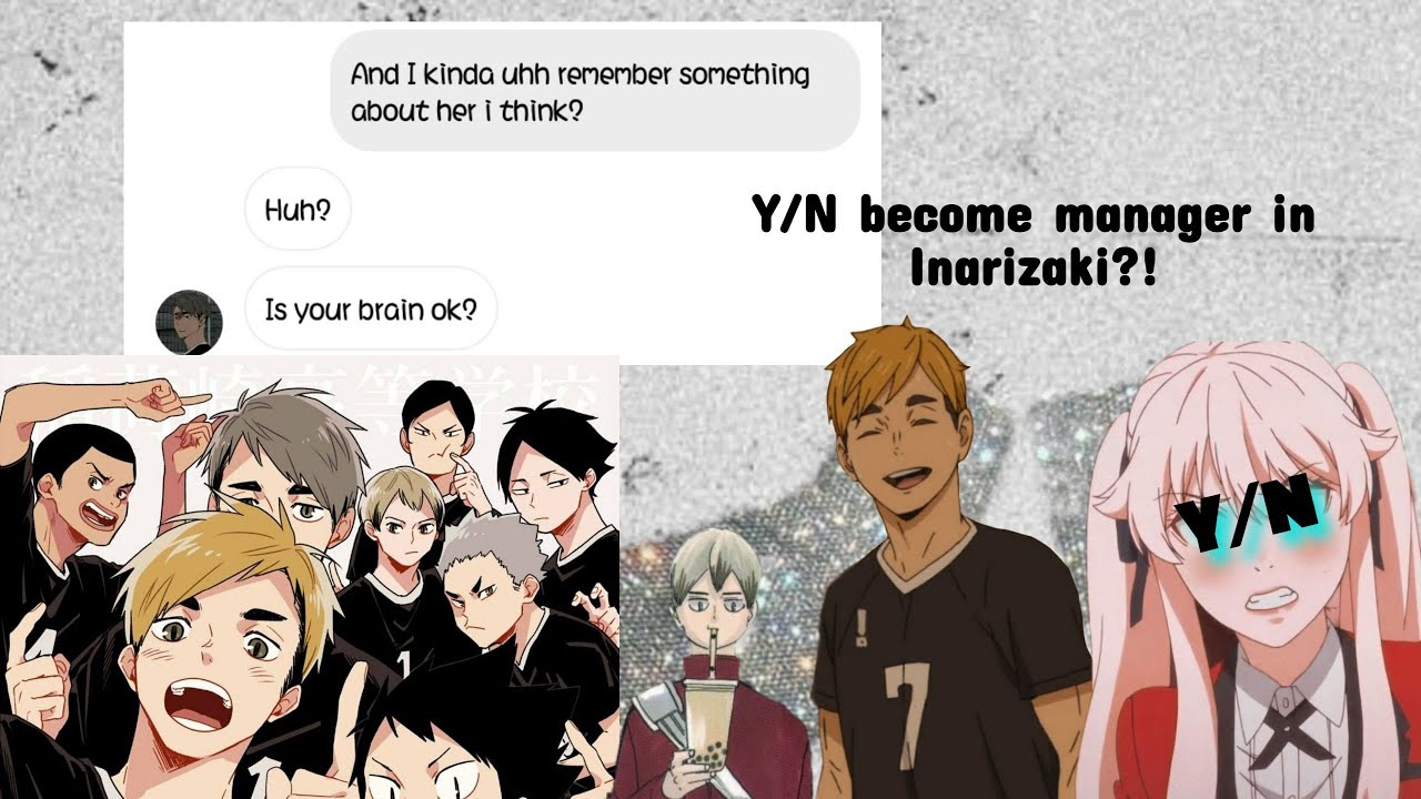 [ Haikyuu!!Texts || Being a manager in Inarizaki Highschool || Atsumu x Y/N pt1 ]
