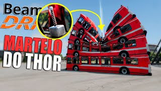 Martelo do Thor conta Carros em Alta velocidade no Beamng Drive screenshot 5