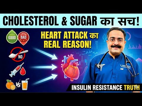 Hidden Danger of Insulin Resistance | Cholesterol & Heart Disease Real Reason | Heart Attack