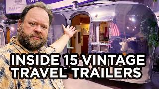 Inside 15 Vintage Campers at the RV Hall of Fame in Elkhart, IN | DIY Travel Trailer Ideas