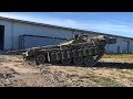 Strv 103 stank demonstrating suspension at arsenalen