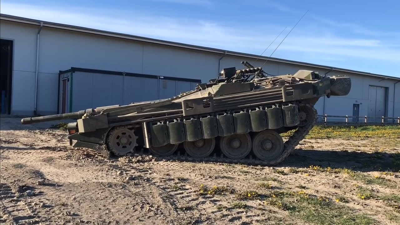 strv 103 s tank demonstrating suspension at arsenalen tank suspension design