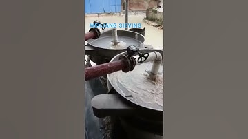 Potassium feldspar vibrating filter, solid and liquid separation---WEILIANG