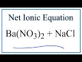 Chemical Reactions and Ionic Equations