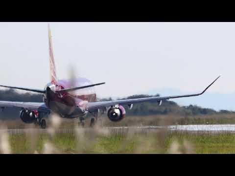 4k 秋の景色の中 富士山静岡空港 Fda143 Jal3812 福岡空港への出発 Youtube