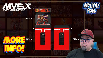 The NEW Neo Geo MVSX Arcade More Information! Is It An Official SNK Product?!