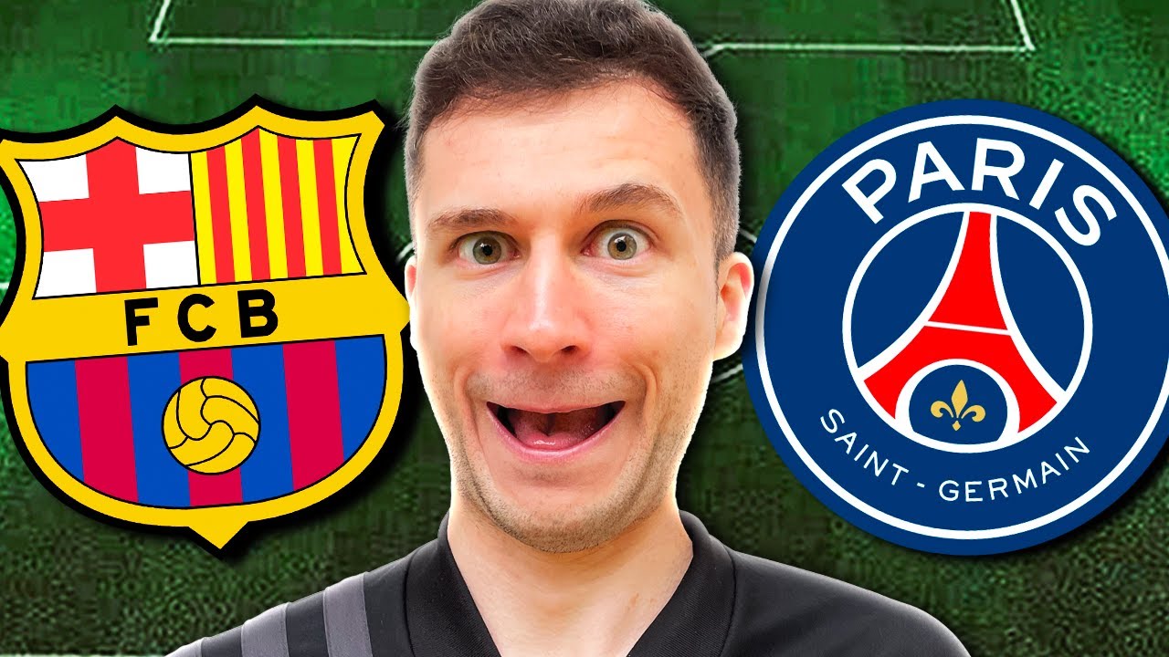 MONTEI UM TIME COM OS MELHORES JOGADORES DO CONFRONTO BARÇA X PSG E JOGUEI A WL!! EA FC 24 UT