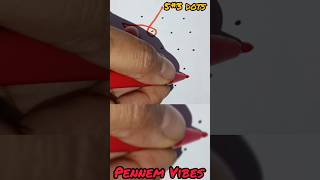 Super Quick 5×3 Daily Rangoli Design #Shorts #pennemvibes