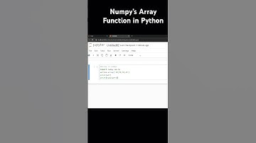 Part47 numpy