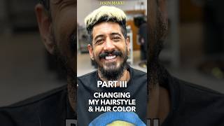 Barber Made My Day! Changing My Hair color and Hairstyle for Men! #asmr #barber #hairstyle