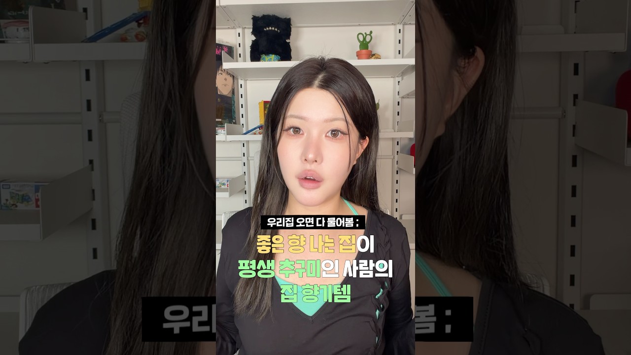 좋은 향 나는 집이 평생 추구미인 사람의 집향기템 추천