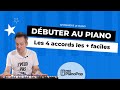 LES 4 ACCORDS LES PLUS FACILES QUAND ON DÉBUTE LE PIANO