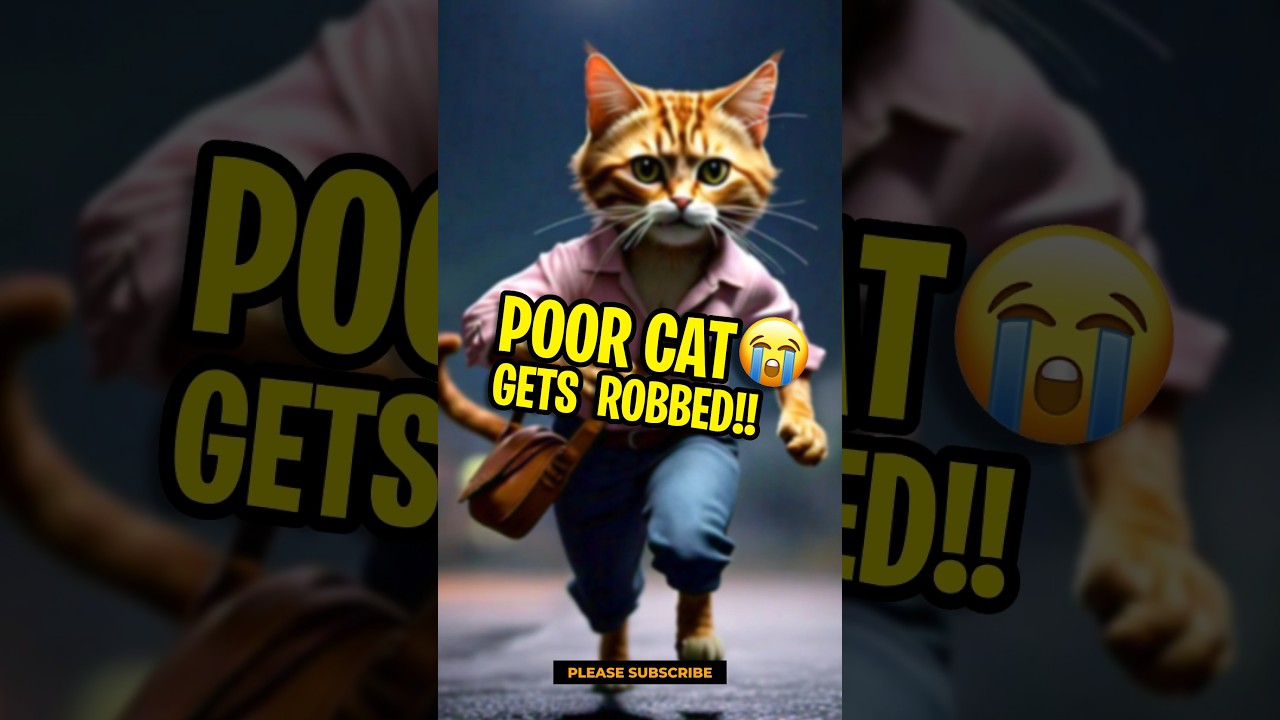 Poor Cat Gets Robbed!!😭