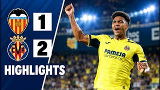 Valencia vs Villarreal 1-2 - Goles - LaLiga 2026