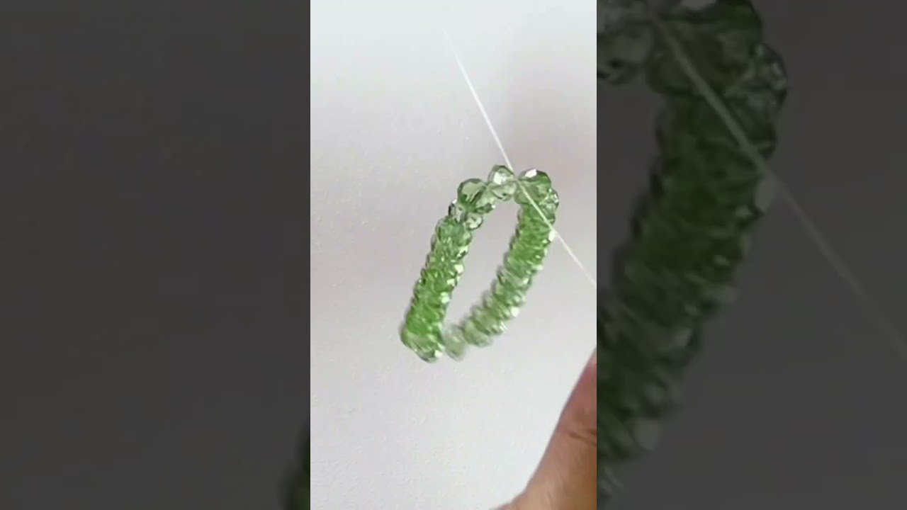 Handmade bracelet ♥️ crystal beads bracelet  