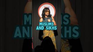 Muslims and Sikhs | Stand-Up Comedy by Hijas Moosa                          #standupcomedy #shorts