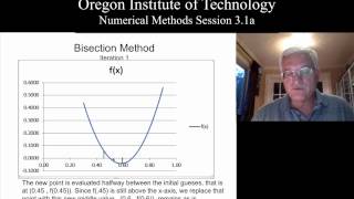 Famous OIT Math 451 session 3.1a: The Bisection Method : Concept & Algorithm Profile