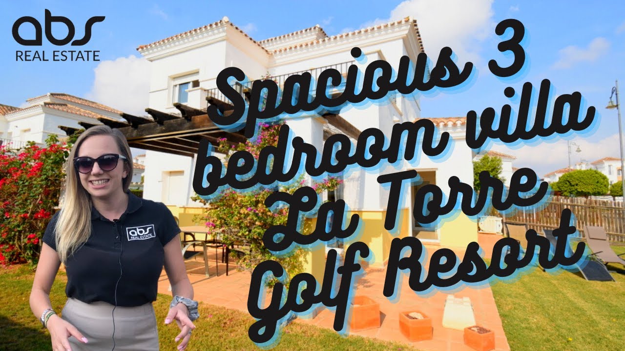 ABS REAL ESTATE Amazing Spacious 3 bedroom Villa La Torre Golf Resort