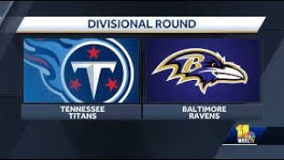 Titans vs Ravens | NFL Divisonal Round | Playoffs