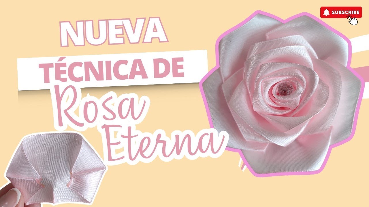 Tutorial | Nueva técnica de rosa eterna de 15 petalos